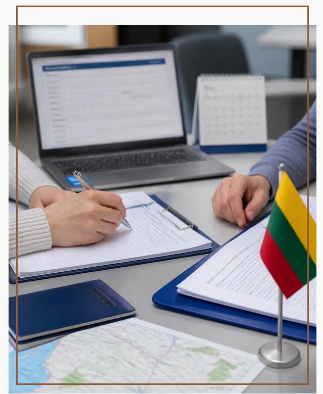 Профессиональное оформление визы в Литву для поездки в Северске