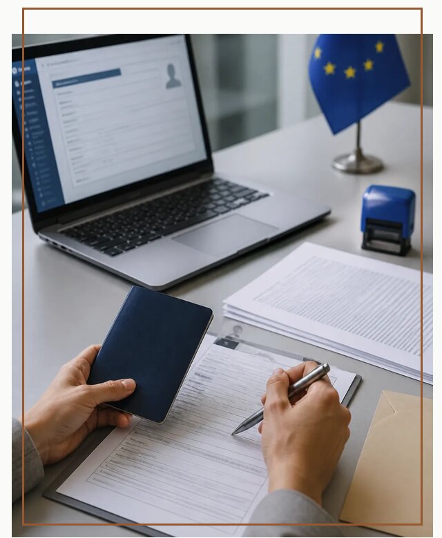 Оформление национальной визы D для переезда и работы в Северске