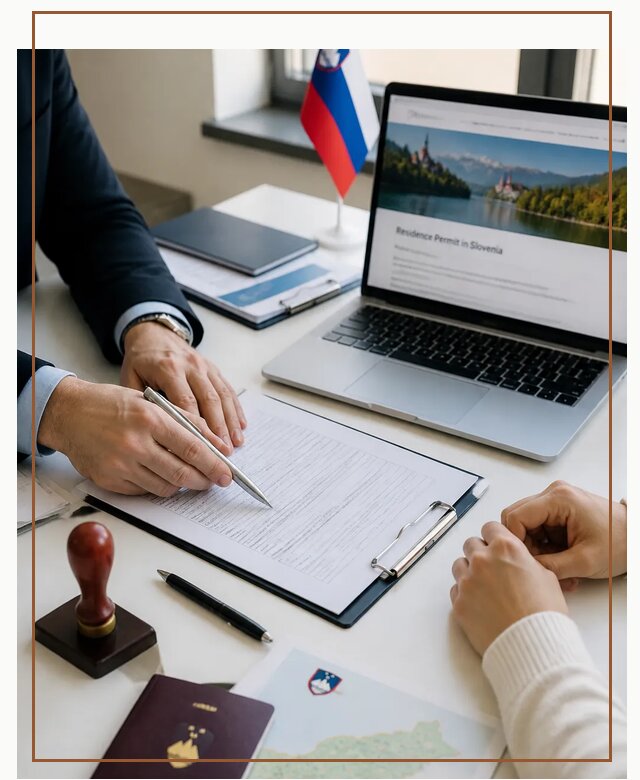 Оформление вида на жительство в Словении под ключ в Северске