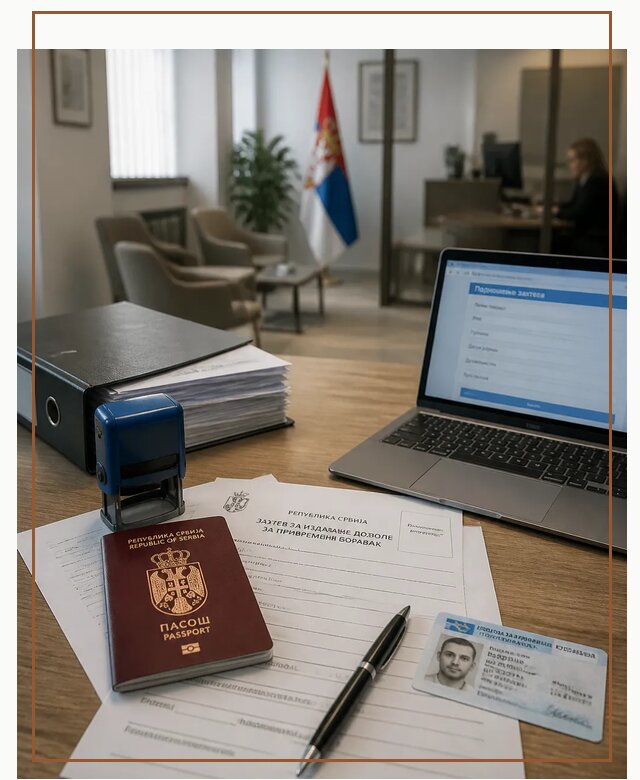 Оформление ПМЖ в Сербии для переезда в Северске под ключ