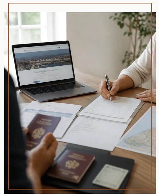Оформление Digital Nomad и ВНЖ Португалии в Северске