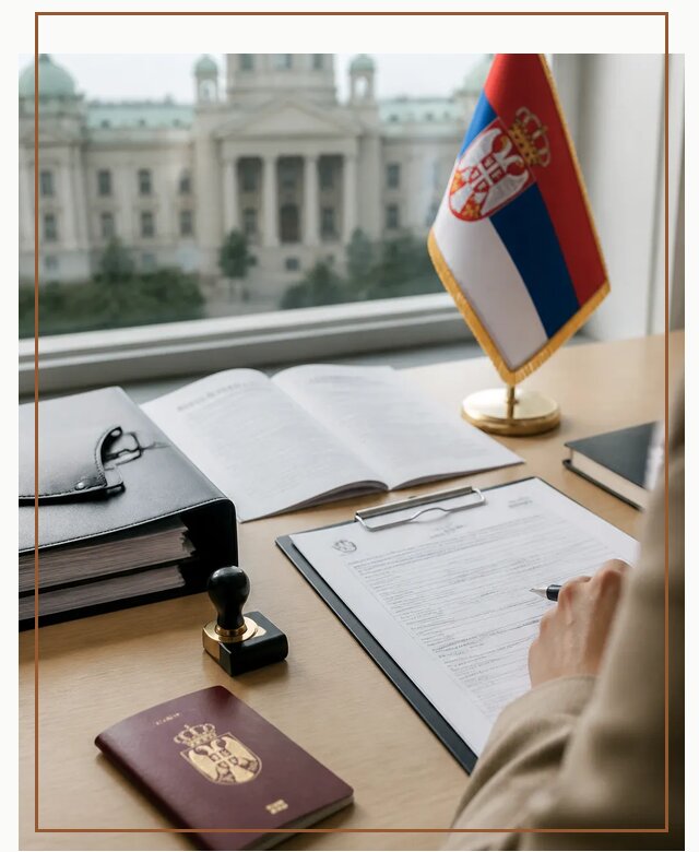 Оформление гражданства Сербии под ключ для переезда в Северске